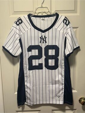 Austin Wells New York Yankees Football Jersey #28 SGA 9/5 2025 Blue Adult XL